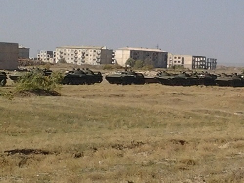 Масштабные учения российских войск стартовали в Армении2