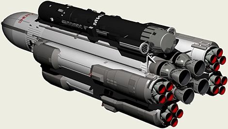Облик новой сверхтяжелой ракеты-носителя определят до конца года