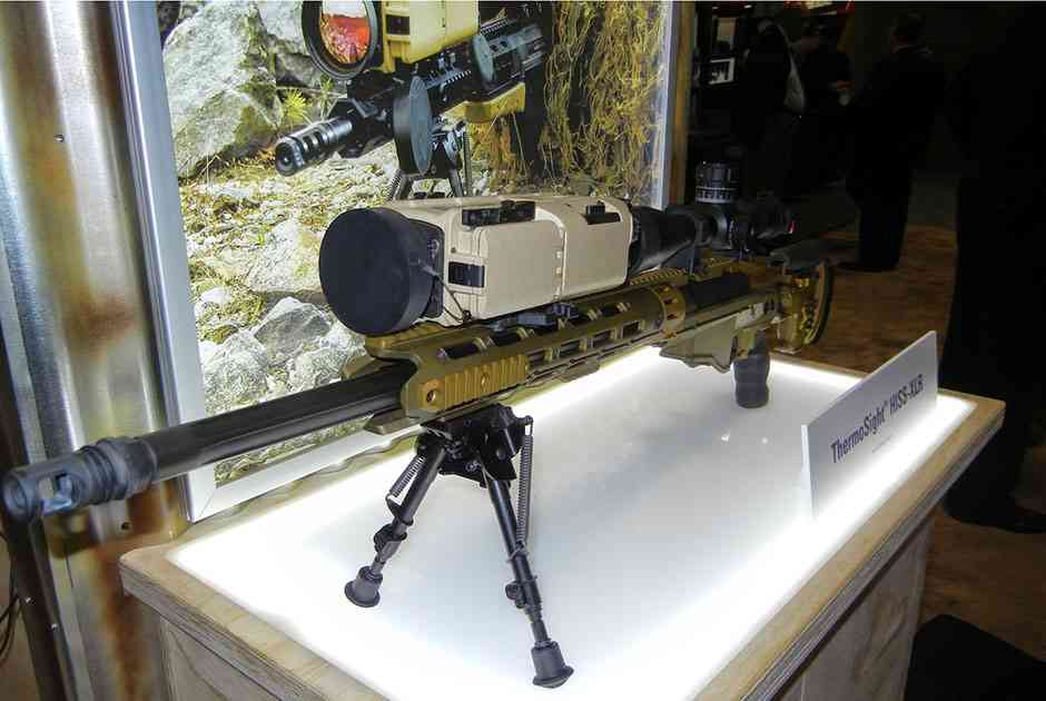 Снайперская винтовка с тепловизором ThermoSight HISS-XLR от компании Flir