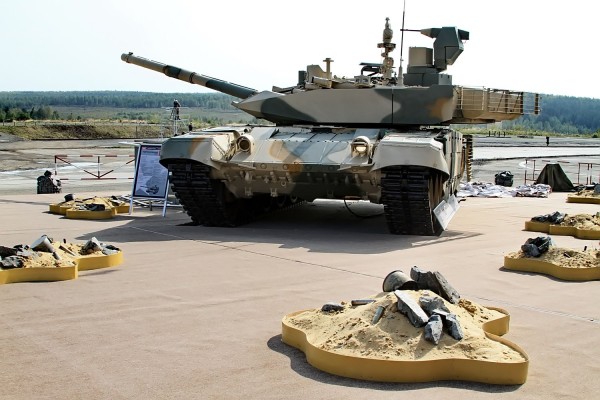 Экспортный Т-90 прошел испытания в пустыне