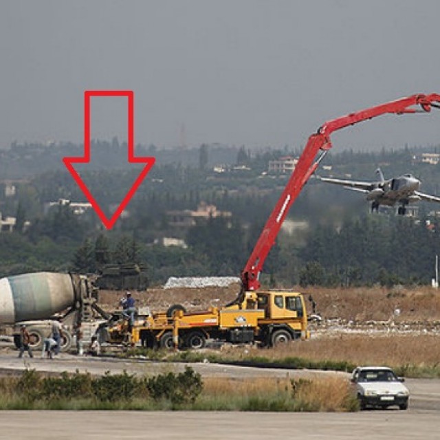 Авиабазу в Сирии охраняет Панцирь-С1