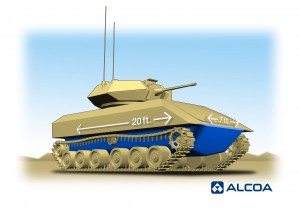 Компания Alcoa Defense получила контракт на разработку легких наземных боевых машин