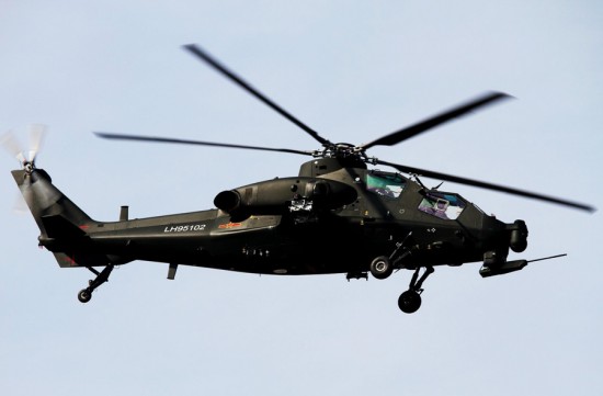 Новый ударный вертолет CAIC WZ-10 для КНР