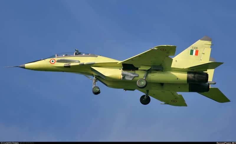 Индия модернизирует свои истребители до уровня МиГ-29UPG