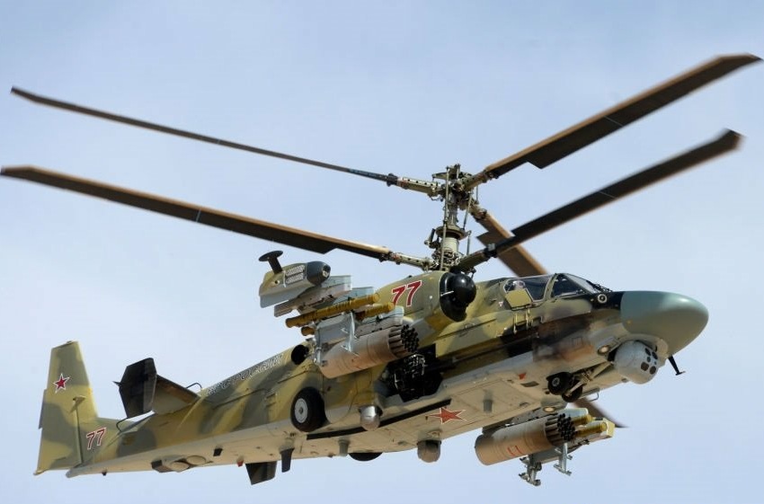 Появились первые качественные фотографии вертолетов Ка-52 в Сирии