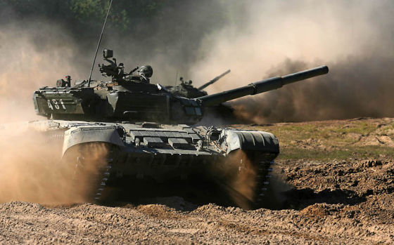 Танк Т-72Б на вооружении ВС Беларуси