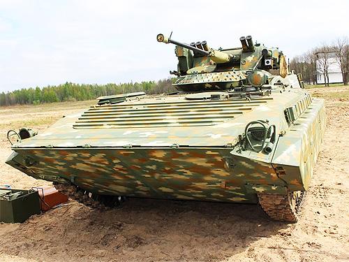 Житомирский бронетанковый завод показал новый вариант модернизированной боевой машины БМП-1УМ