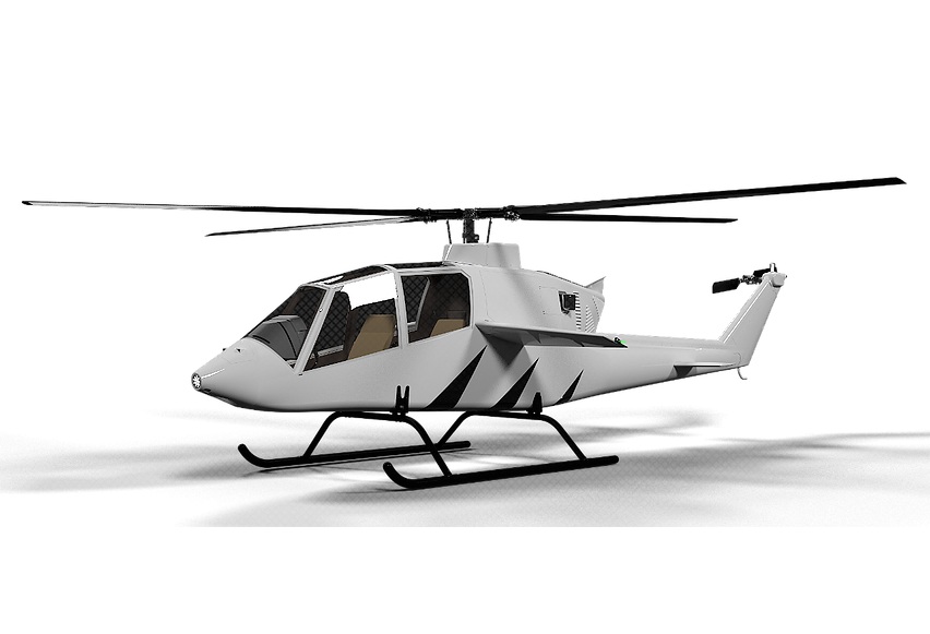 Украинская компания Softex-Aero разработала концепт высокоскоростного вертолета VV-2