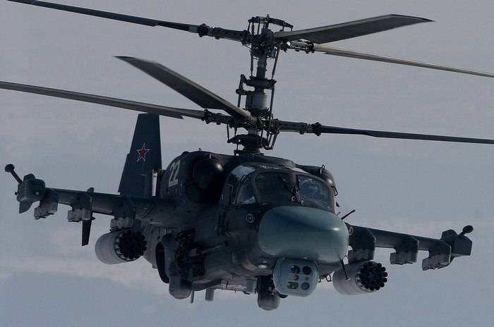 Новый полк в ЗВО полностью укомплектуют вертолетами Ка-52 в начале 2018 года
