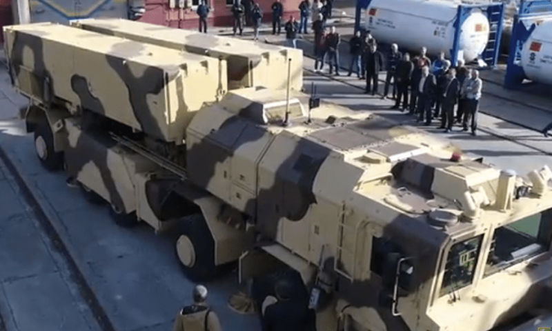 Украинский портал опубликовал видео испытаний ракеты для нового комплекса