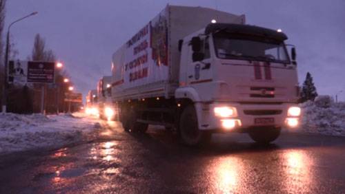Гуманитарная помощь из России на фоне новых обстрелов Донбасса Украиной