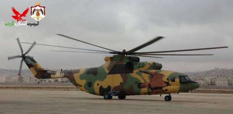 В Иорданию поставлен первый Ми-26Т2