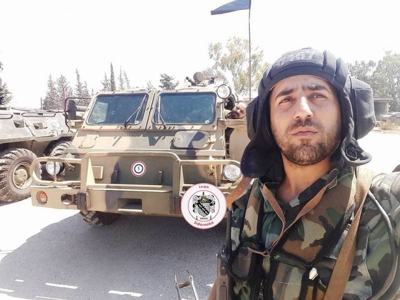 В спецназе ВВС Сирии служат российские бронеавтомобили «Водник»