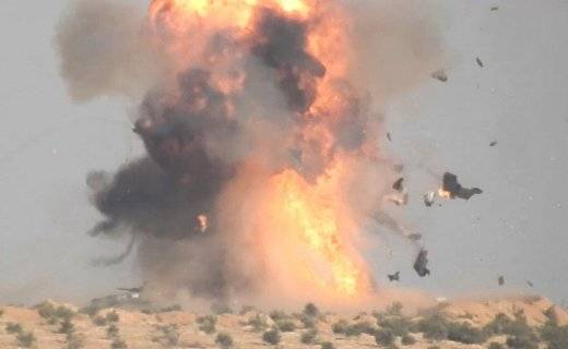 Боевикам удалось полностью взорвать Т-62 сирийской армии