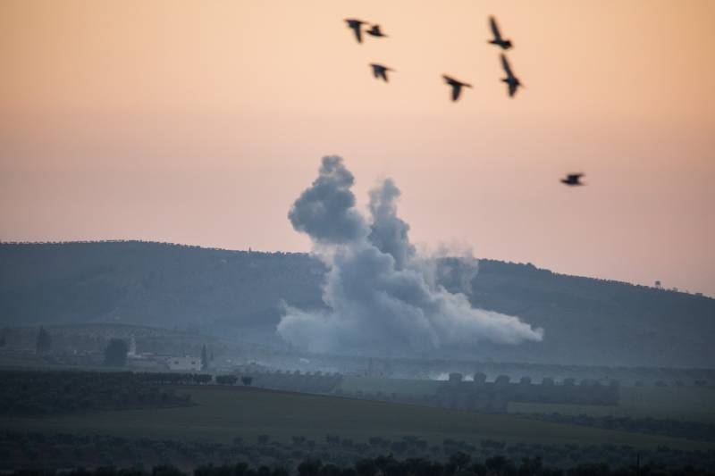 Курды заявили о сбитом турецком самолете