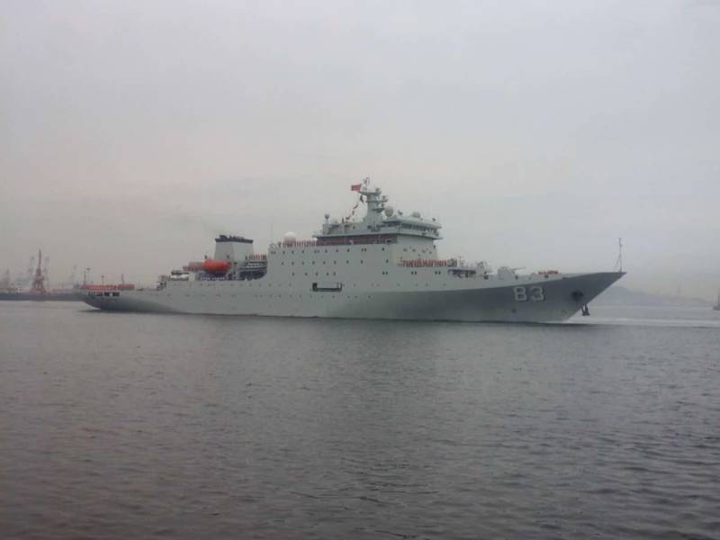 Китай демонстрирует впечатляющие темпы ввода кораблей в состав ВМС