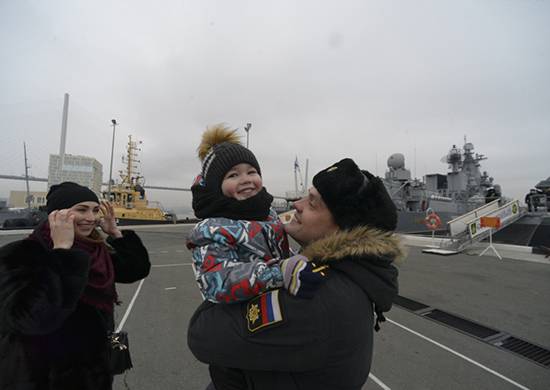 Во Владивосток из дальнего похода вернулся отряд кораблей ТОФ