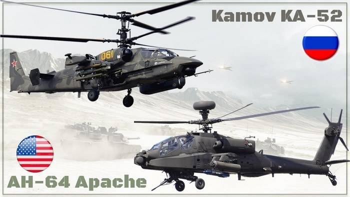 В США сравнили ударные вертолеты "Апач" и "Аллигатор"