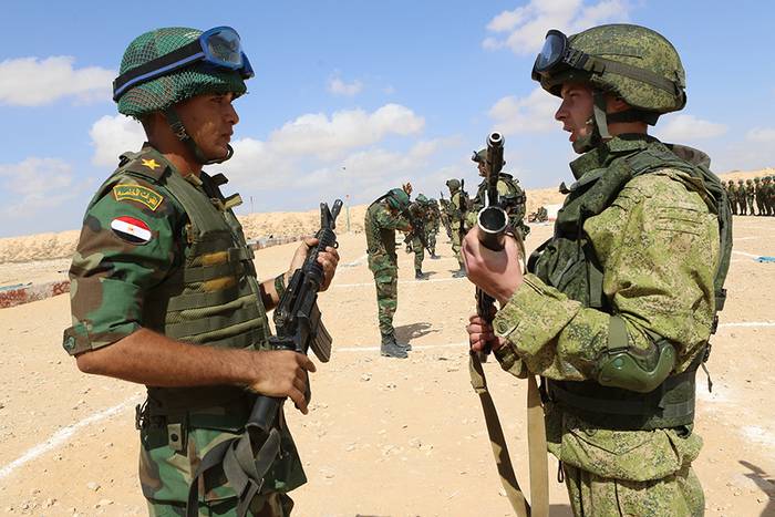 Россия и Египет проведут совместные военные учения «Защитники дружбы»