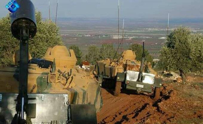 Турецкие войска задействовали в Сирии реактивную систему разминирования