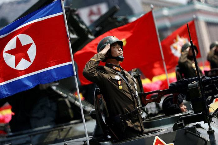 Северная Корея продемонстрировала военную мощь за день до старта Олимпиады