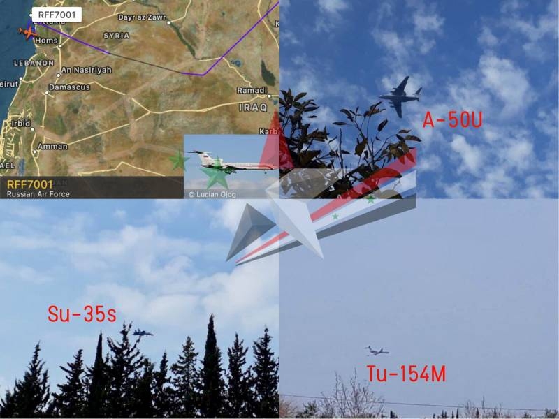 На базу Хмеймим переброшены самолеты Су-57, Су-35С и А-50У