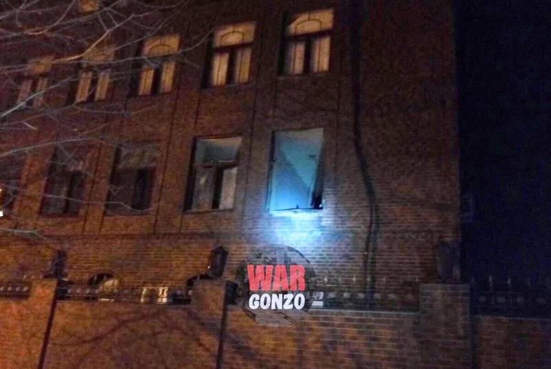 В Донецке обстреляно здание министерства обороны