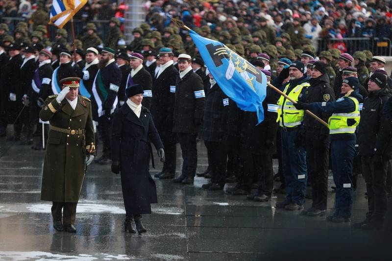 В Таллине прошел парад Сил обороны Эстонии