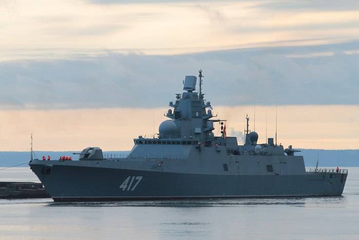 В ОСК оценили сроки передачи флоту фрегата "Адмирал Горшков"