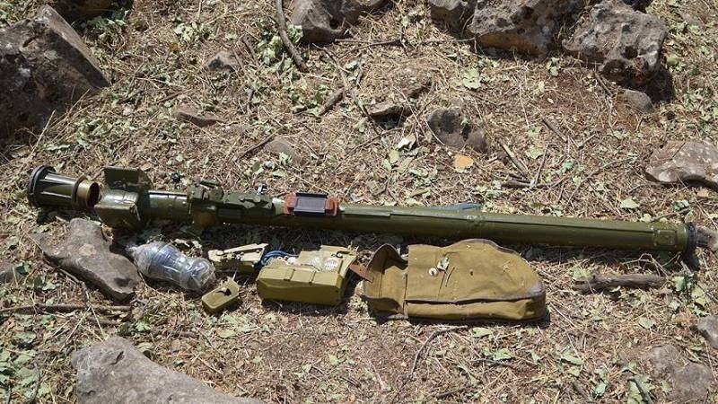 Турецкий Генштаб: На позициях курдов в районе Африна обнаружены ПЗРК "Игла" и РПГ-7