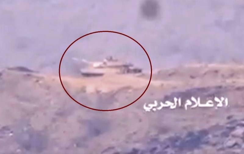В Йемене подбит очередной саудовский Abrams