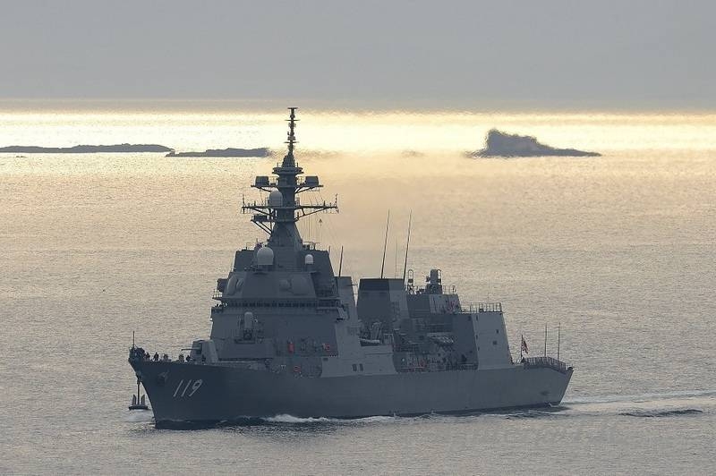 ВМС Японии получили новый эсминец