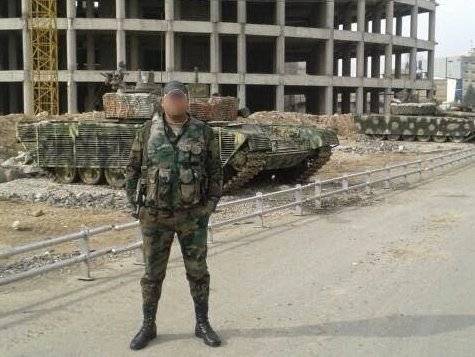 Сирийские военные потеряли в бою «итальянский» Т-72