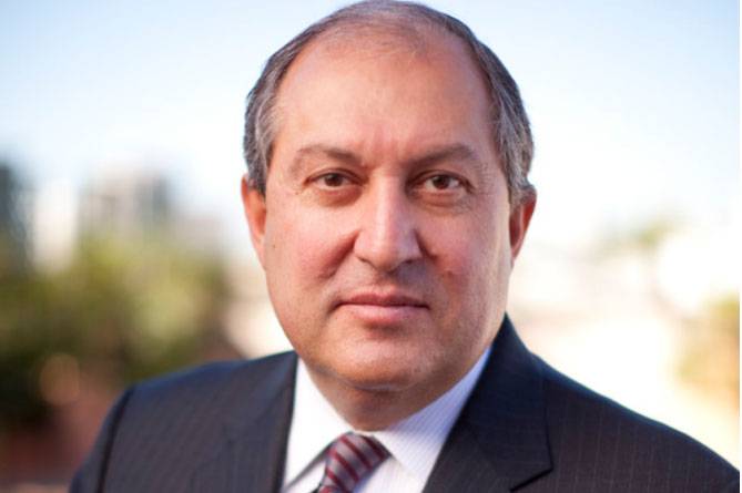 Саркисян сменил Саргсяна на посту президента Армении