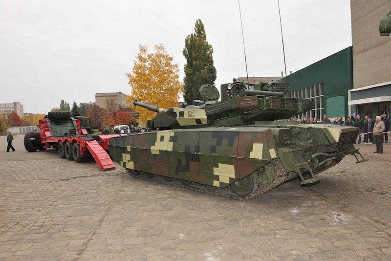 Украина поставит в США танк 