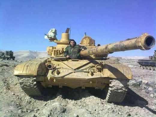 Сирийские военные потеряли в бою «итальянский» Т-72