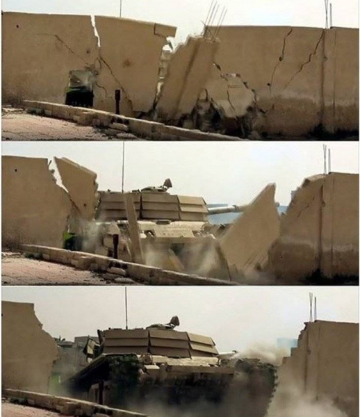 «Уголковые» Т-72М1 атакуют под Дамаском