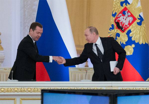 Медведева оставляют председателем правительства?