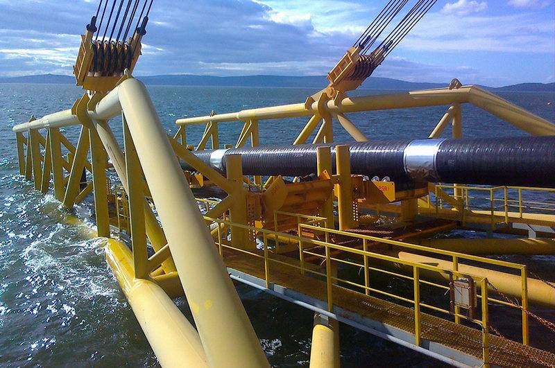 Первая готова. Газпром закончил  морскую укладку нитки "Турецкого потока"