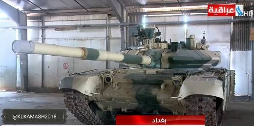 Опубликованы более детальные снимки иракских Т-90С
