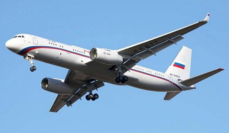 Второй самолет Ту-214 ПУ-СУБС передан Минобороны России