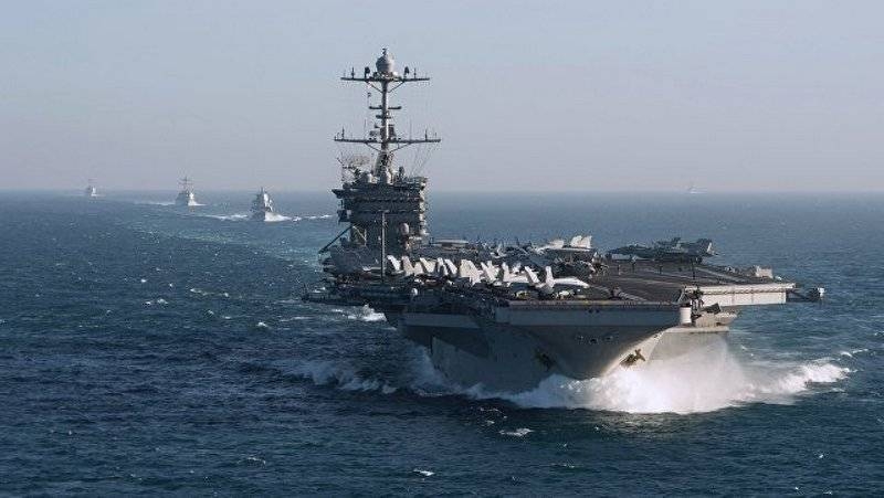Авианосная группа ВМС США покинула Средиземное море