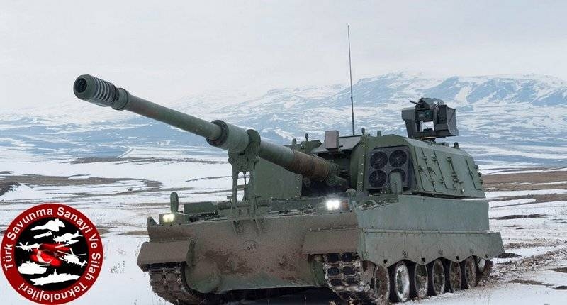 Турция модернизировала самоходную установку Т-155 с учетом "сирийского" опыта