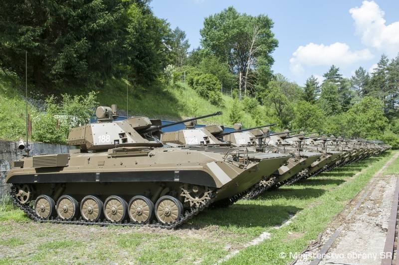 Армия Словакии вооружилась модернизированными БМП-1