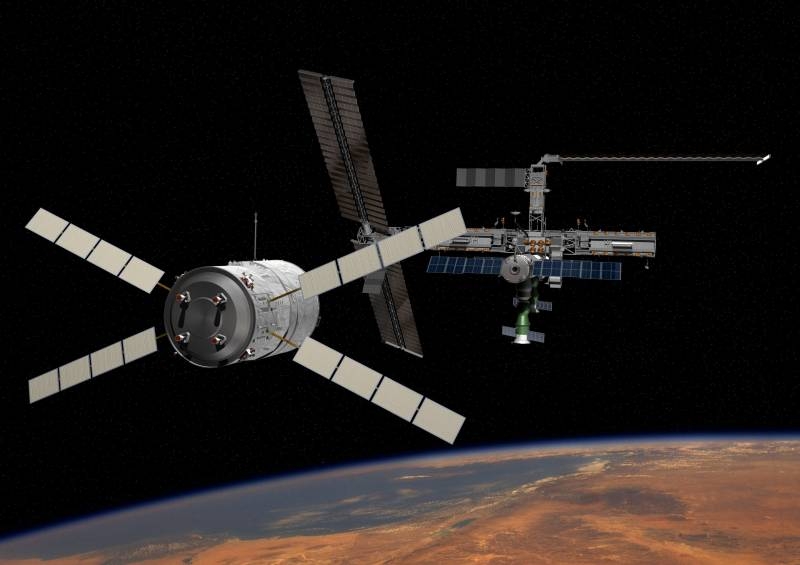 Окололунную станцию могут построить из модулей МКС