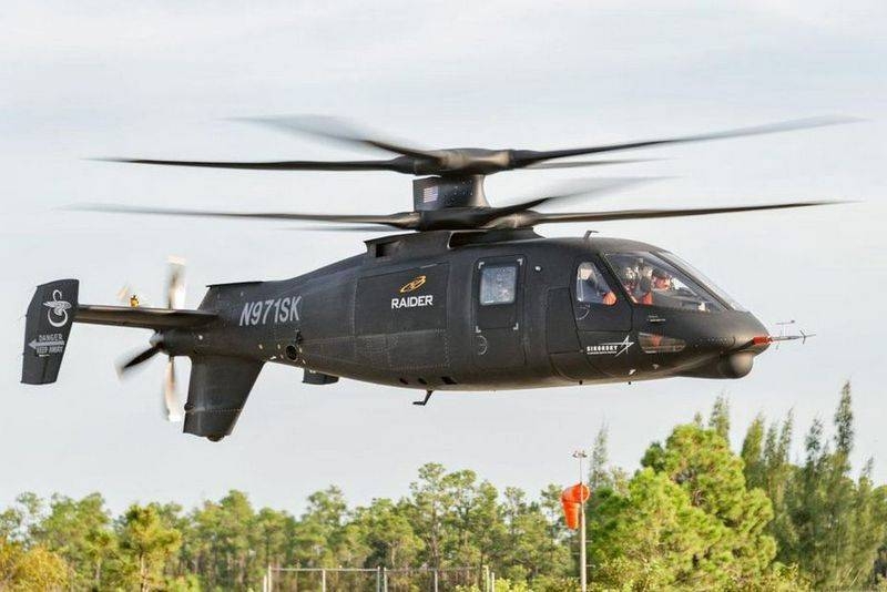 Американский перспективный вертолет S-97 Raider возобновил испытания