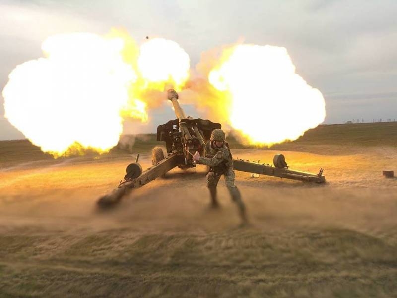 ВСУ обстреляли из артиллерии позиции «Азова» и «Правого сектора»