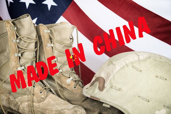Армия США получала китайскую обувь под маркой "Сделано в США"
