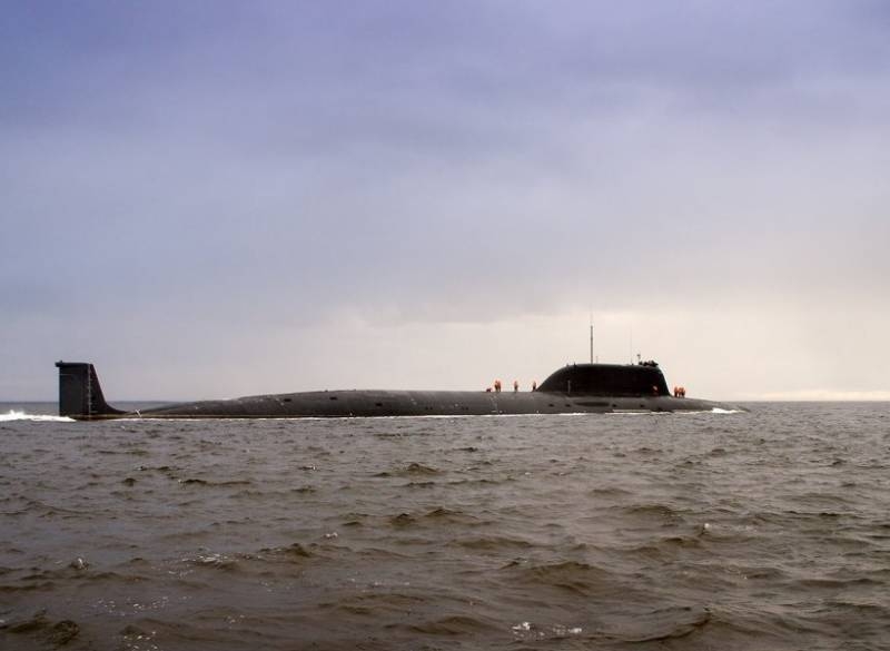 АПЛ «Казань» впервые вышла море
