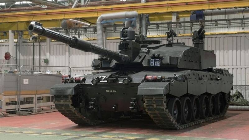 В Британии представили обновленный танк Challenger 2